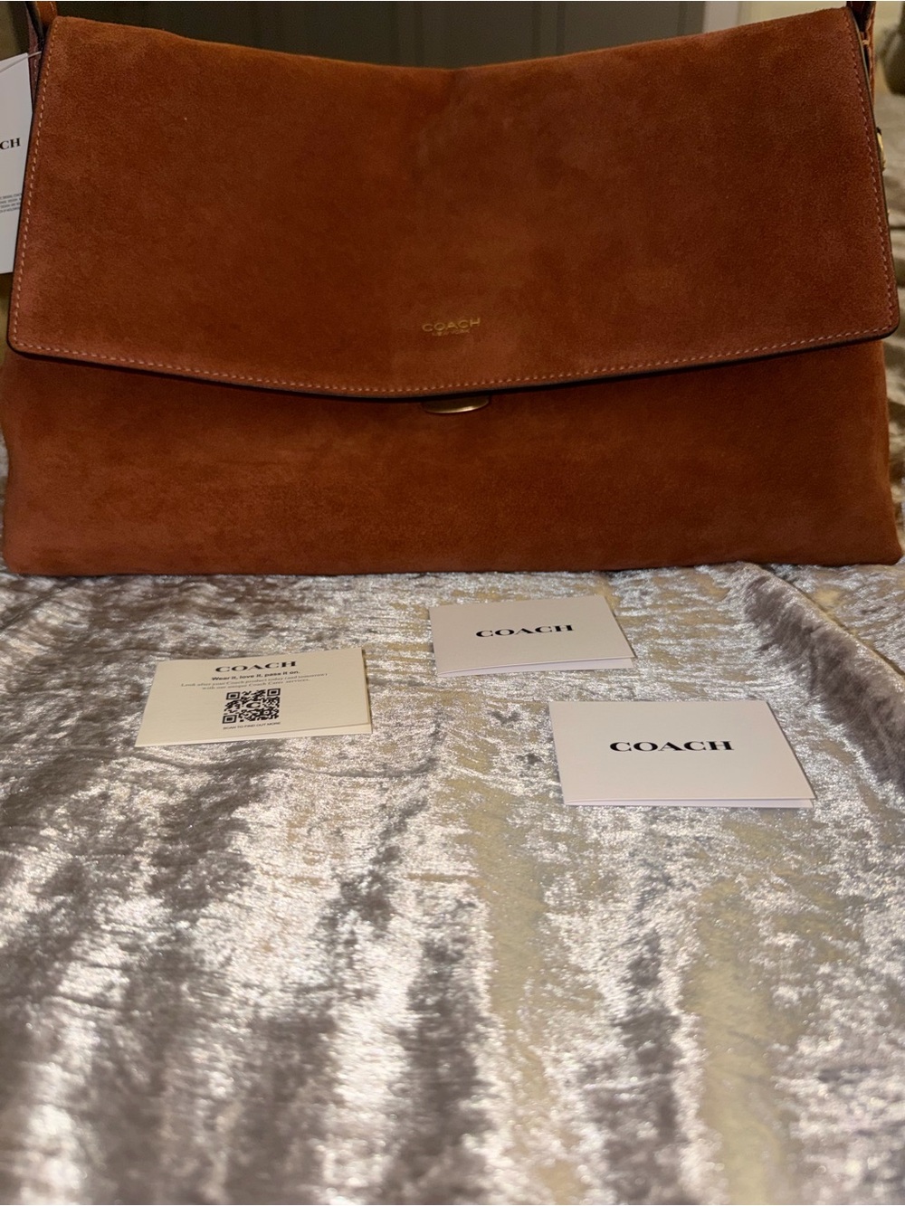 Authentic Coach Suede Chelsea 36